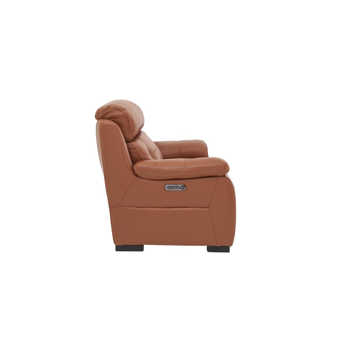 Ease Leather Recliner Armchair - Black - By Furniture Village – image 3