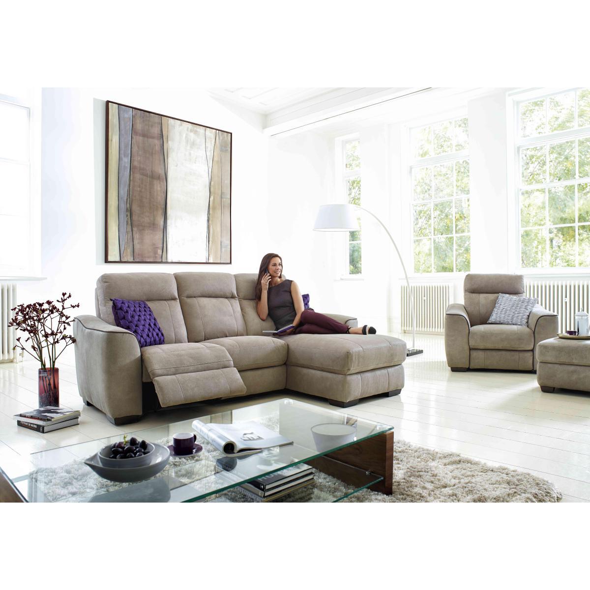 Paloma Fabric Armchair - Brown – image 2