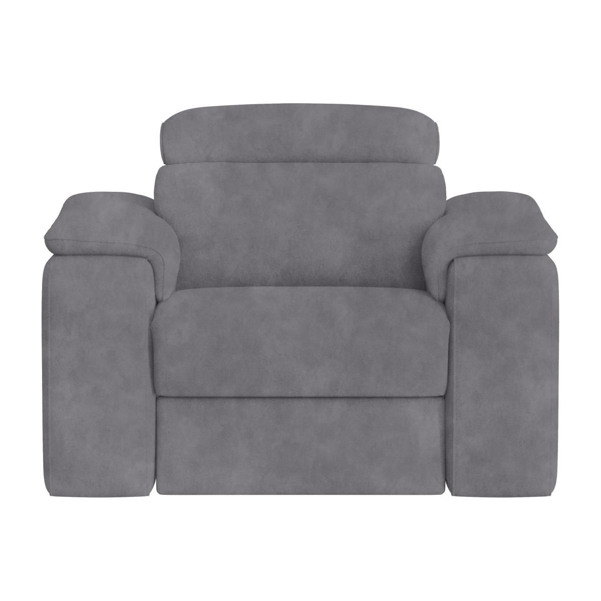 Nicoletti Italia - Davide Fabric Power Recliner Chair - Selma Topo