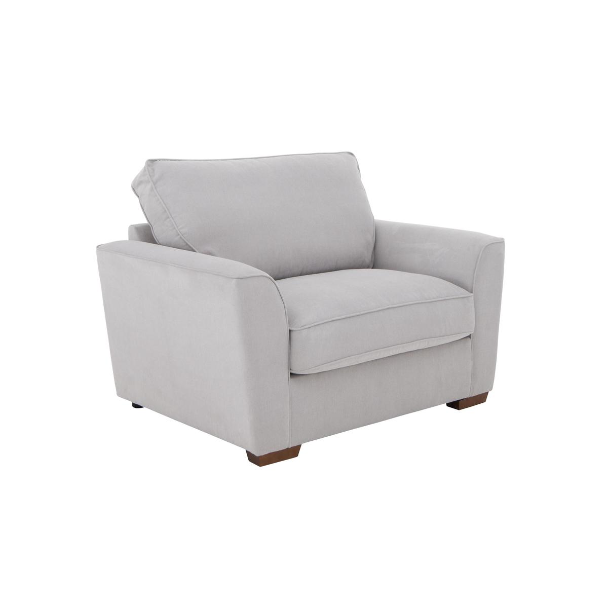 The Weekender Collection Fable Fabric Armchair Sofa Bed - Cream - By Furniture Village – image 4