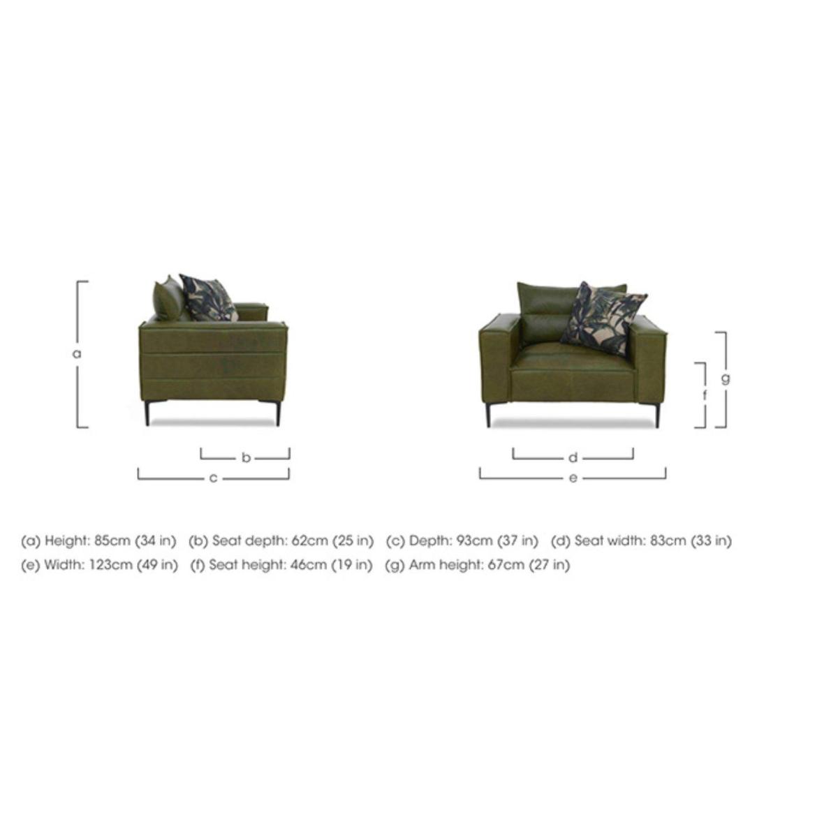 Alexander and James - Jade Leather Chair – image 2