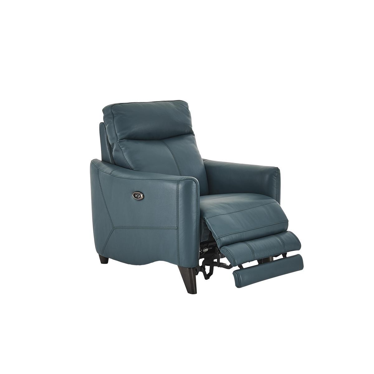 Compact Collection Petit Leather Battery Recliner Armchair- World of Leather – image 4