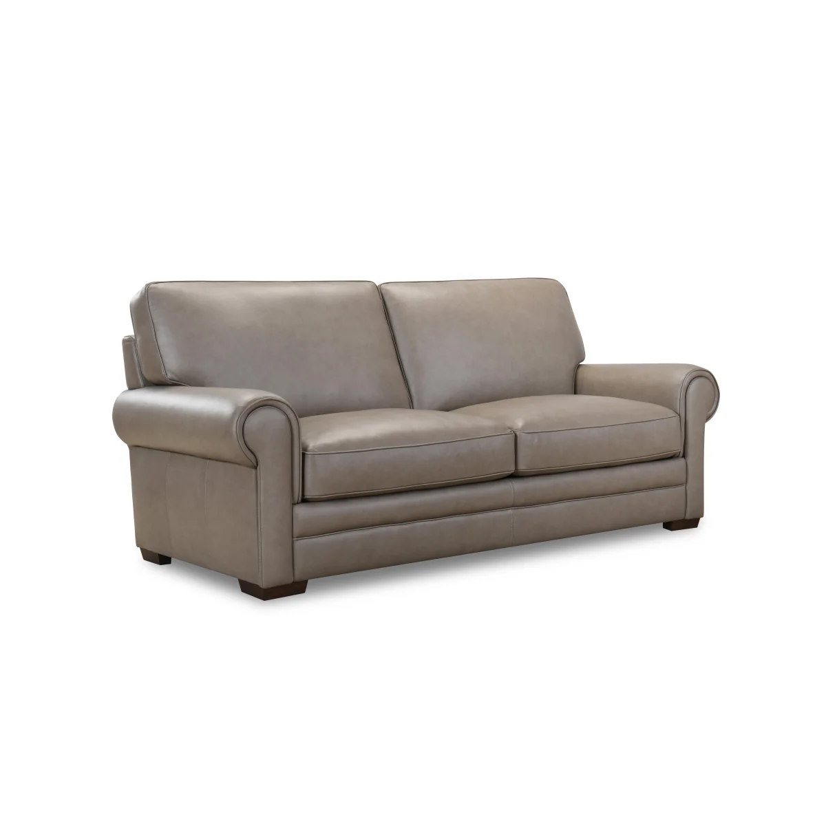 Carrick 3 Seater Leather Sofa - Sea Spray - Sofas and Armchairs – image 6