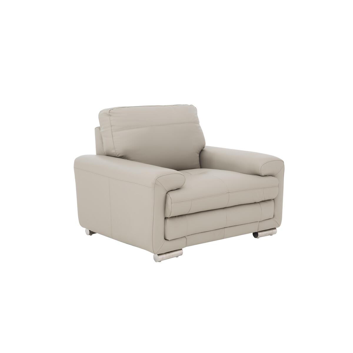 Gamma Leather Armchair - Brown – image 4