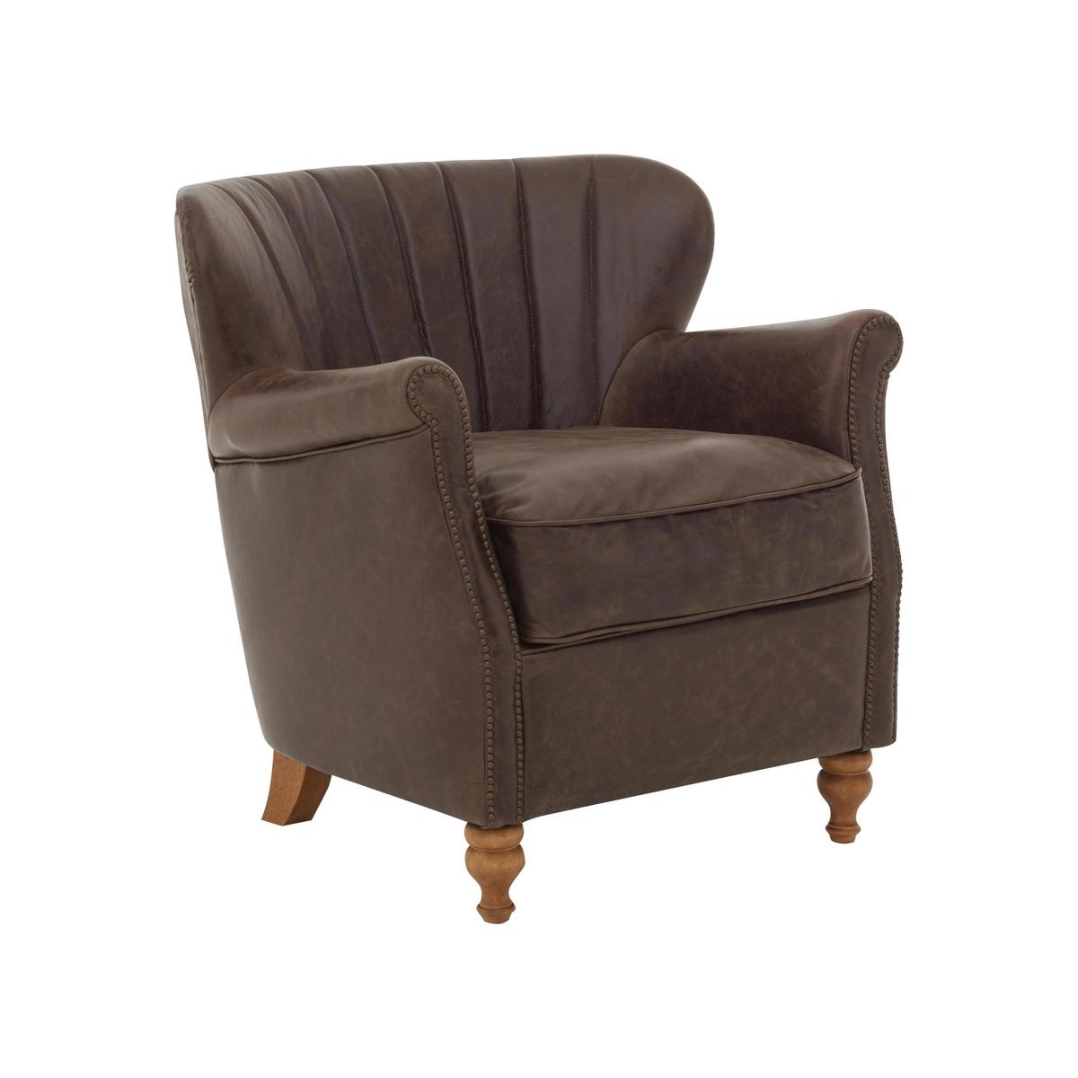 Alexander and James - Camden Collection Haven Leather Armchair - Brown – image 1