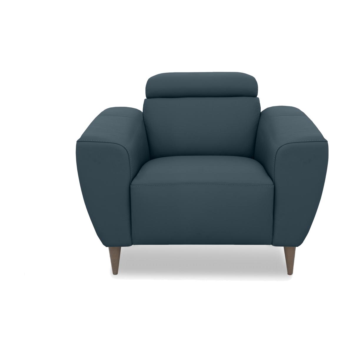 Nicoletti Italia - Milano Leather Chair - Dali Oceano
