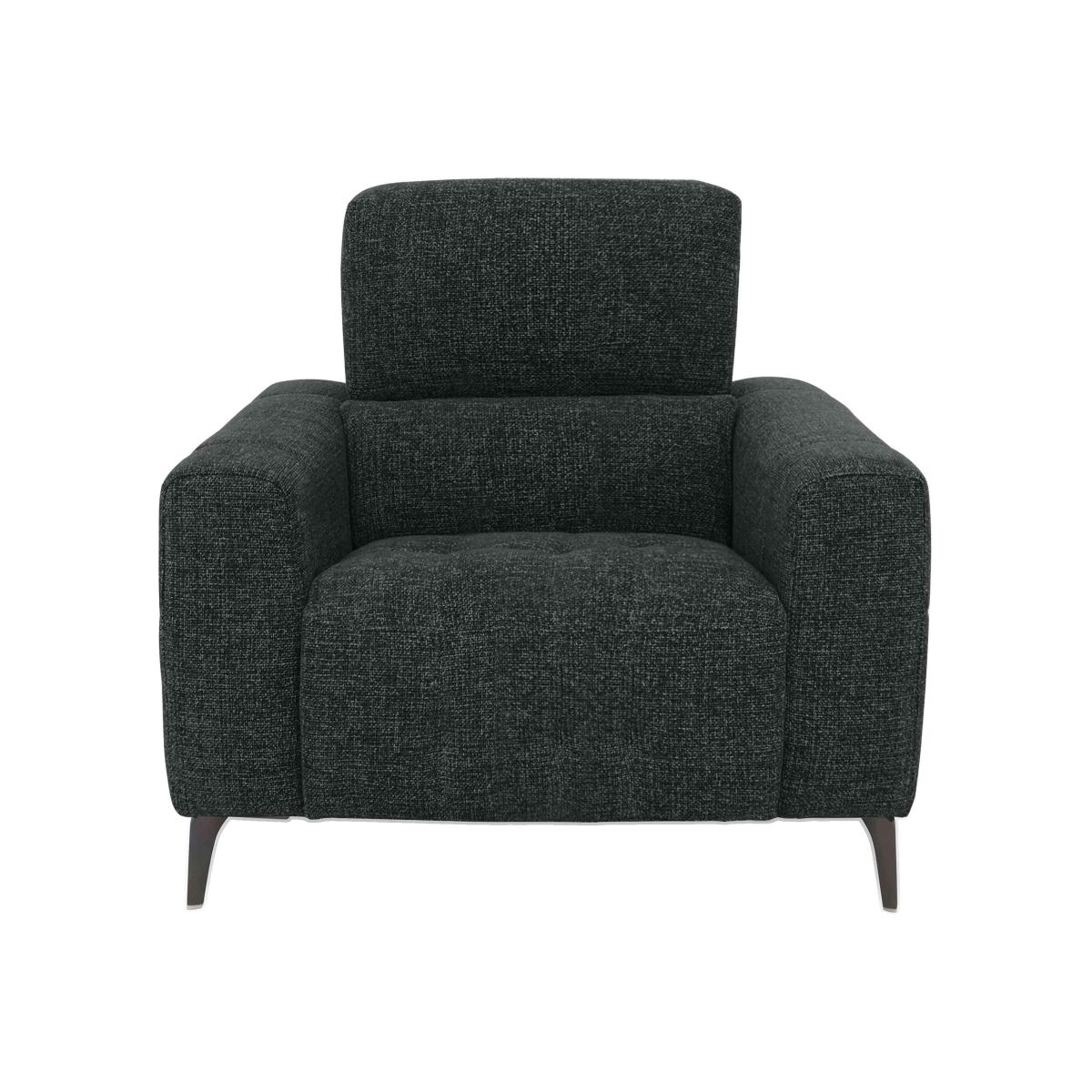 New York Fabric Chair - Black Mica