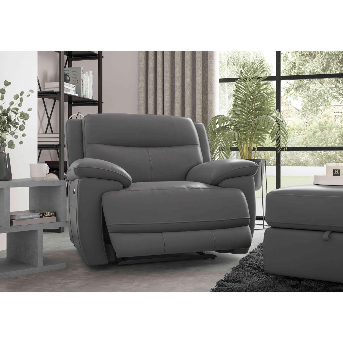 Touch BV Leather Armchair - BV Elephant – image 3