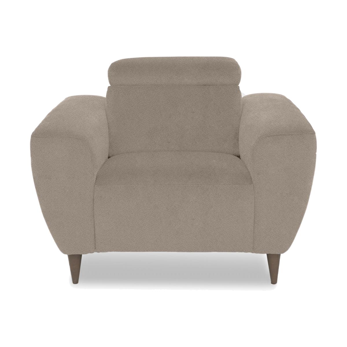 Nicoletti Italia - Milano Fabric Chair - Coupe Nocciola