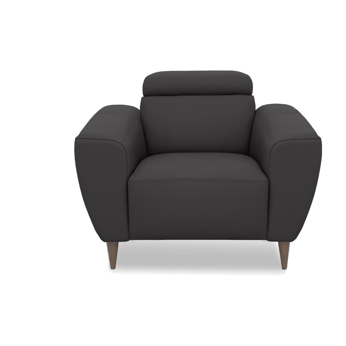 Nicoletti Italia - Milano Leather Power Recliner Chair - Dali Grigio