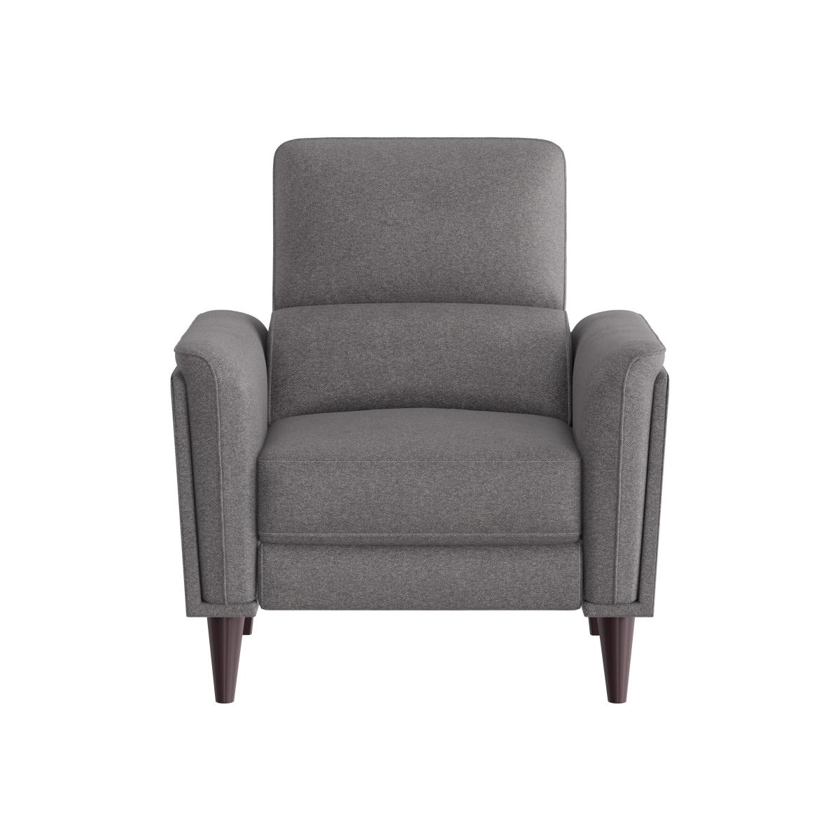 Compact Collection Klein Fabric Chair - Charcoal Gray