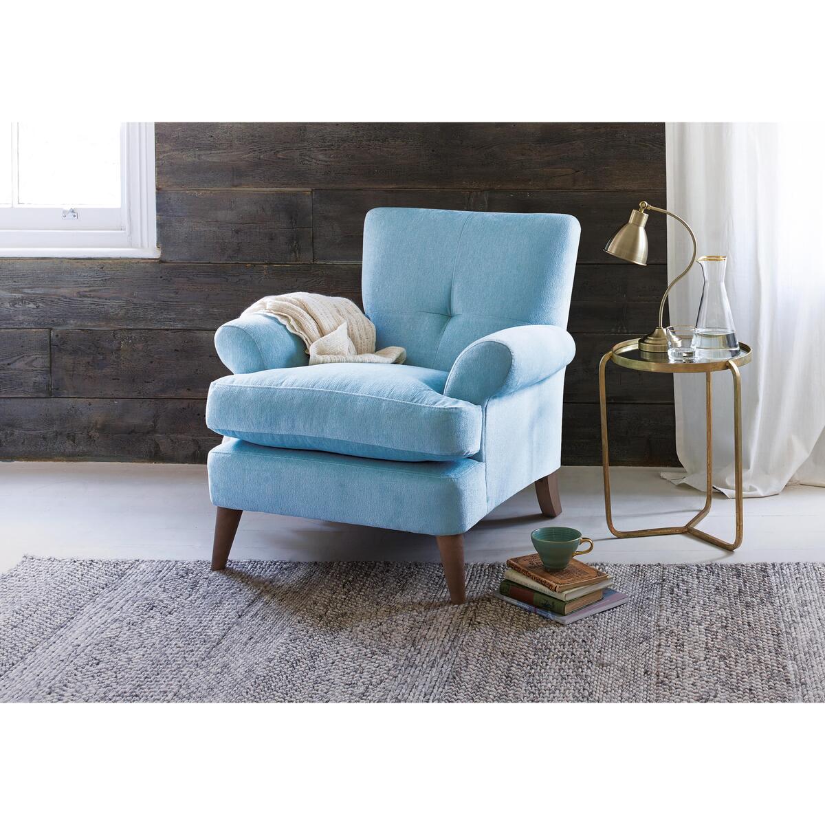The Lounge Co. - Bronwyn Fabric Joshua Armchair - Grey – image 2