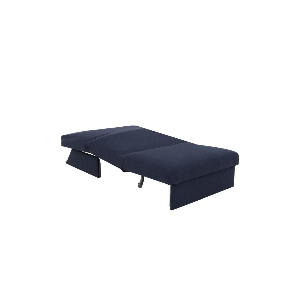 Versatile Fabric Chair Bed - Grey – image 4