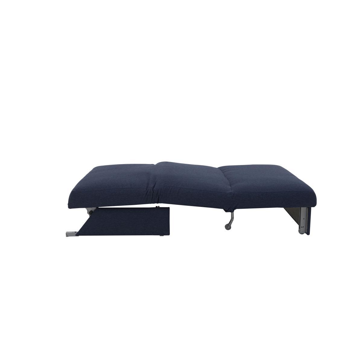 Versatile Fabric Chair Bed - Grey – image 5