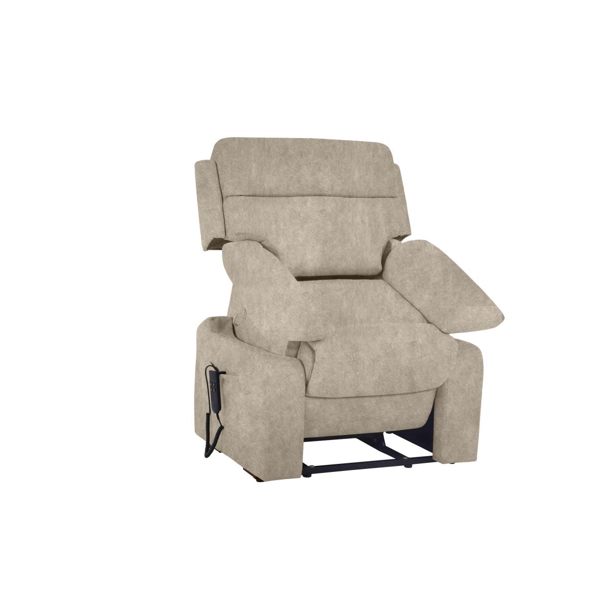 Moreno Fabric Lift and Rise Chair - Feather – image 4
