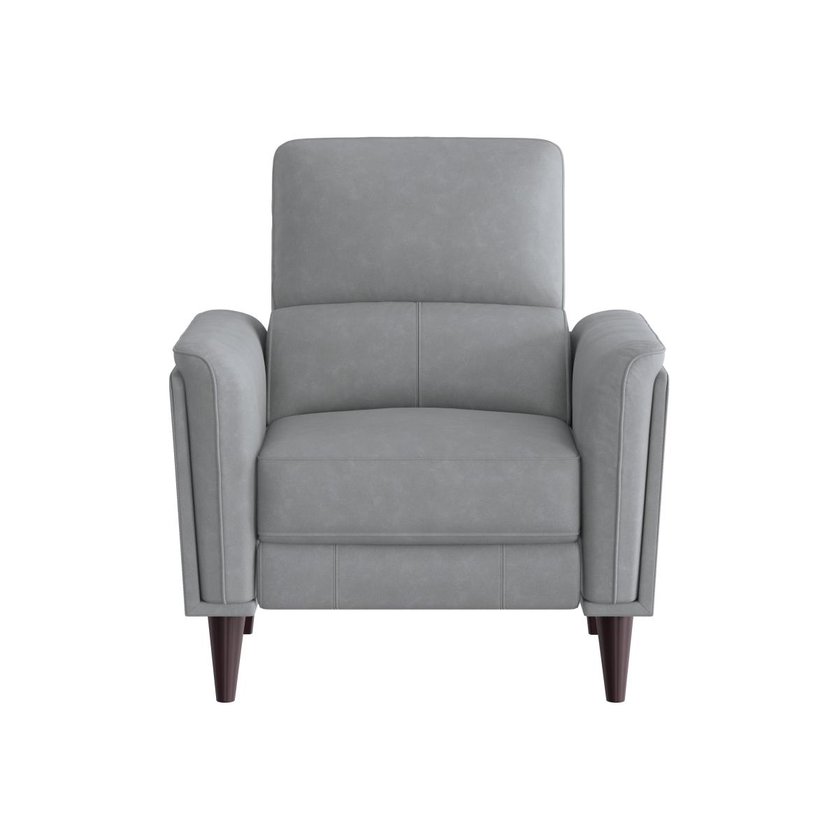 Compact Collection Klein Fabric Chair - Bluish Grey