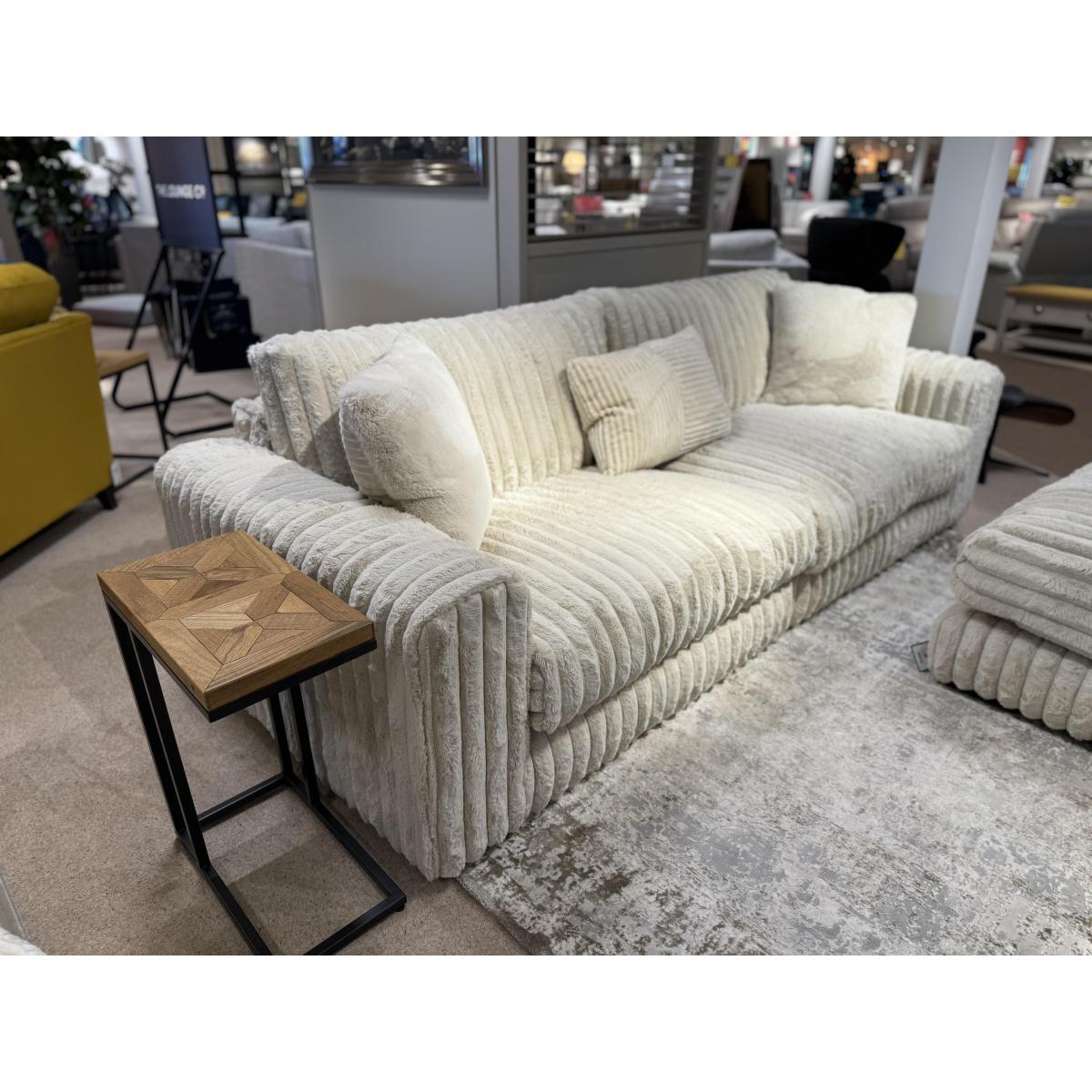 Alexander and James - 4-Seater, Swivel Chair, half Moon Footstool & 2 Footstools – image 5