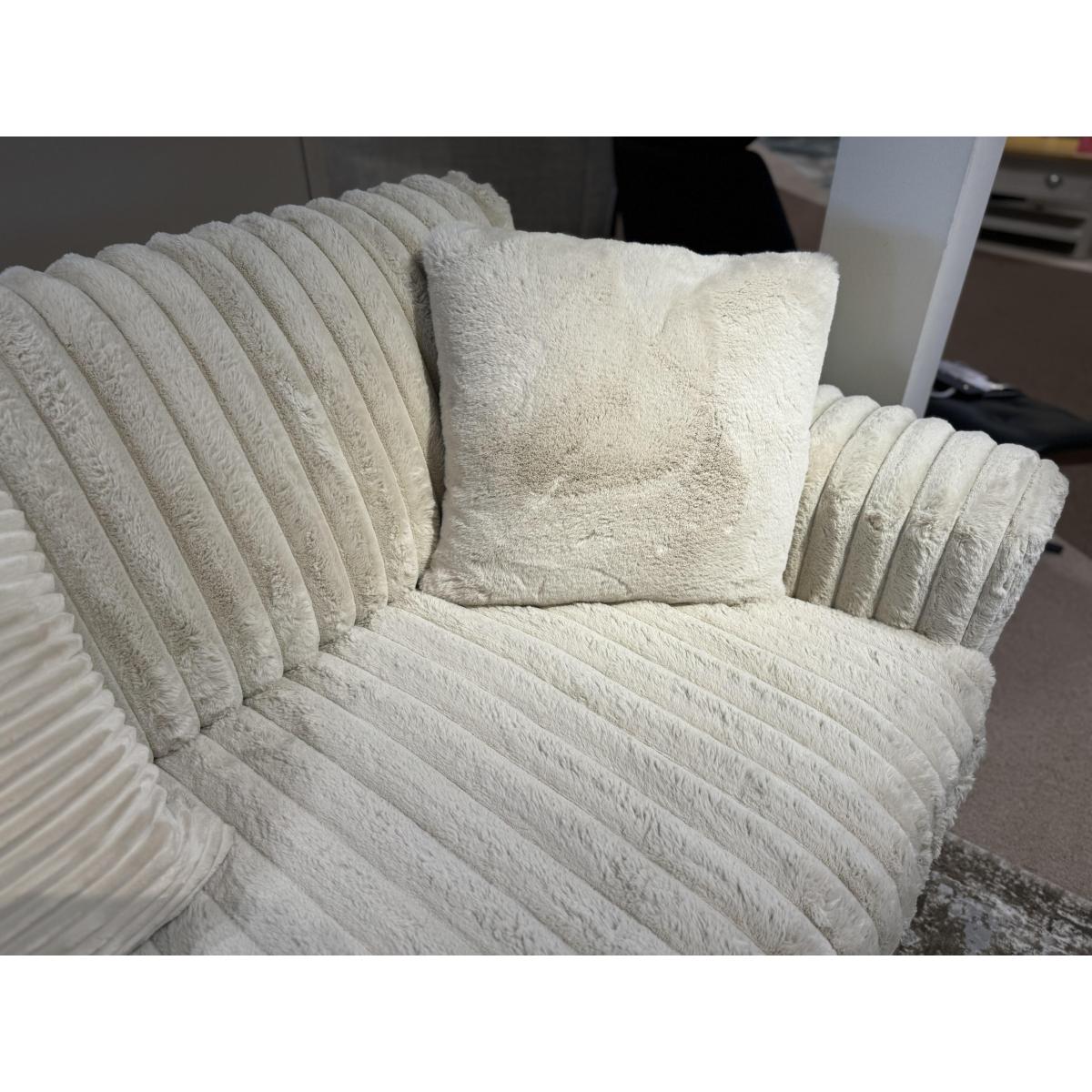 Alexander and James - 4-Seater, Swivel Chair, half Moon Footstool & 2 Footstools – image 9