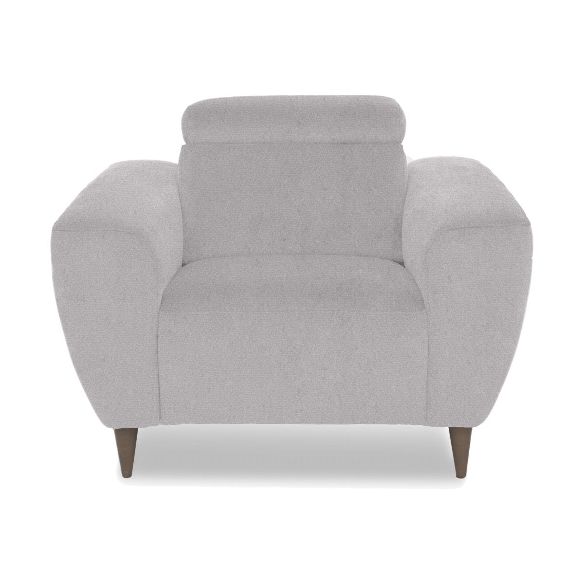 Nicoletti Italia - Milano Fabric Chair - Coupe Grigio