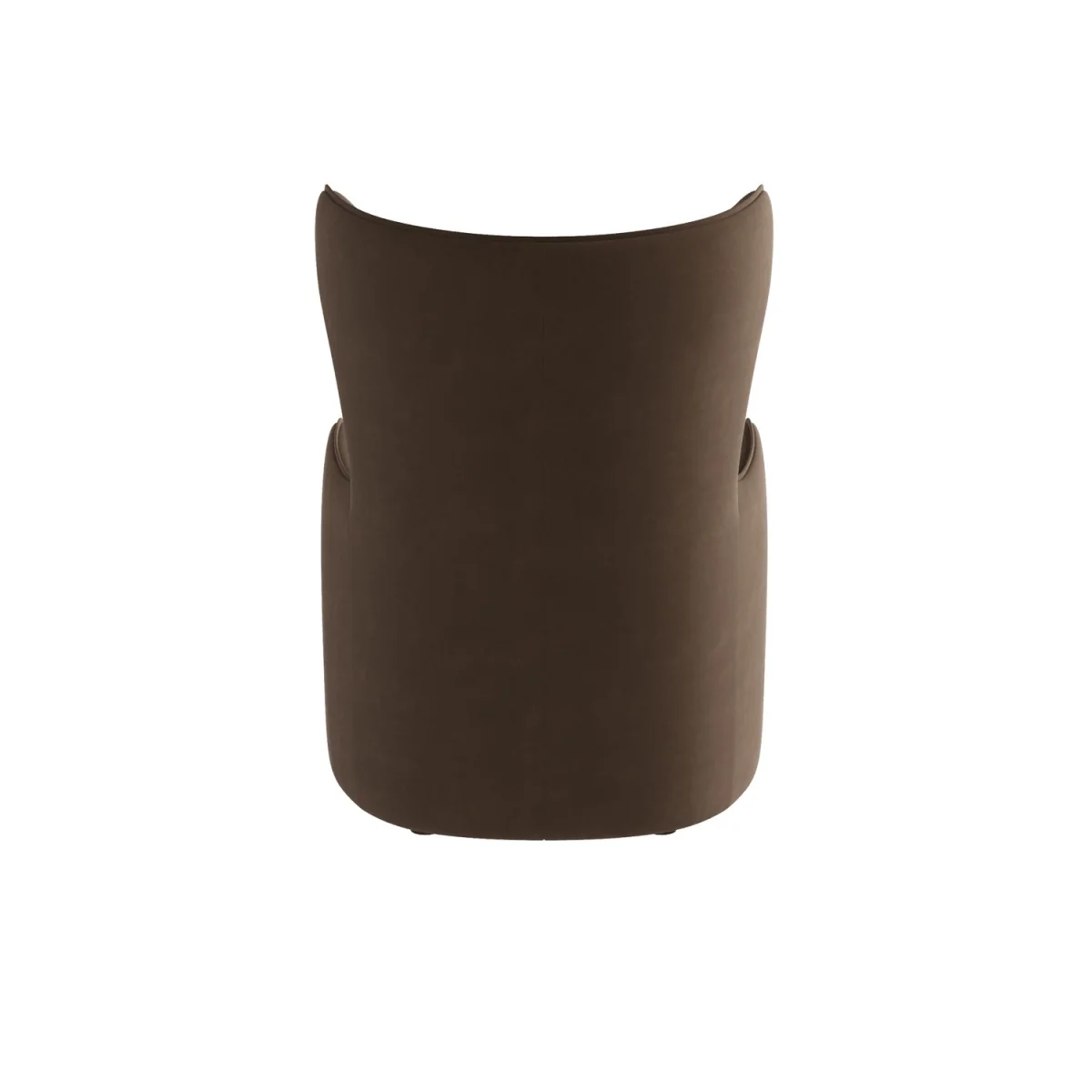 Brown Velvet Highback Accent chair - Paloma – image 8