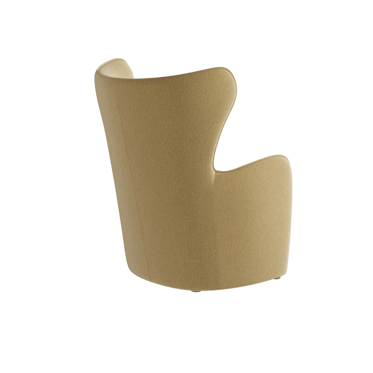 Paloma Armchair in Yellow Chenille – image 5