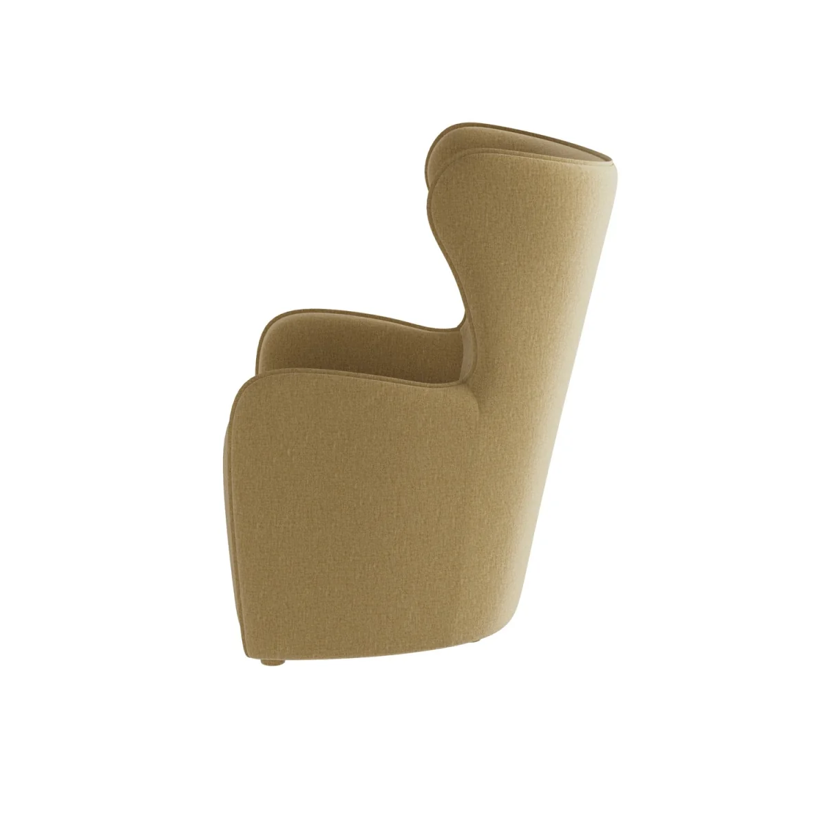 Paloma Armchair in Yellow Chenille – image 8