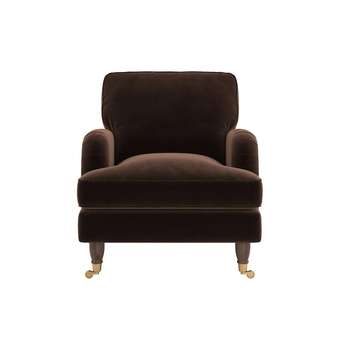 Brown Chenille Armchair - Payton – image 6