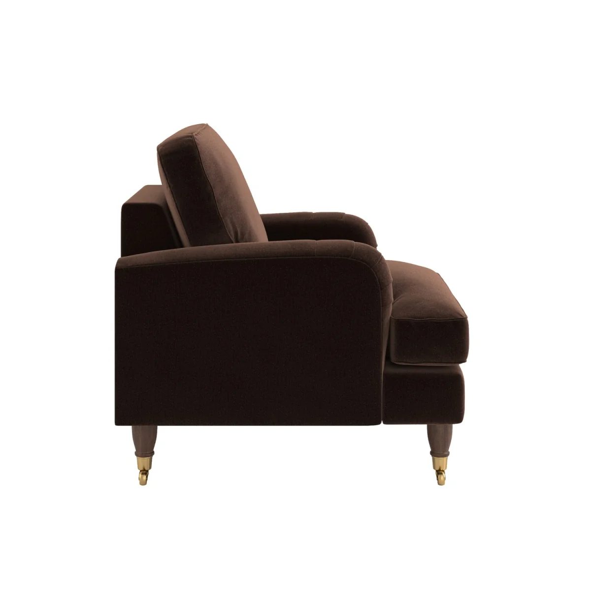 Brown Chenille Armchair - Payton – image 8