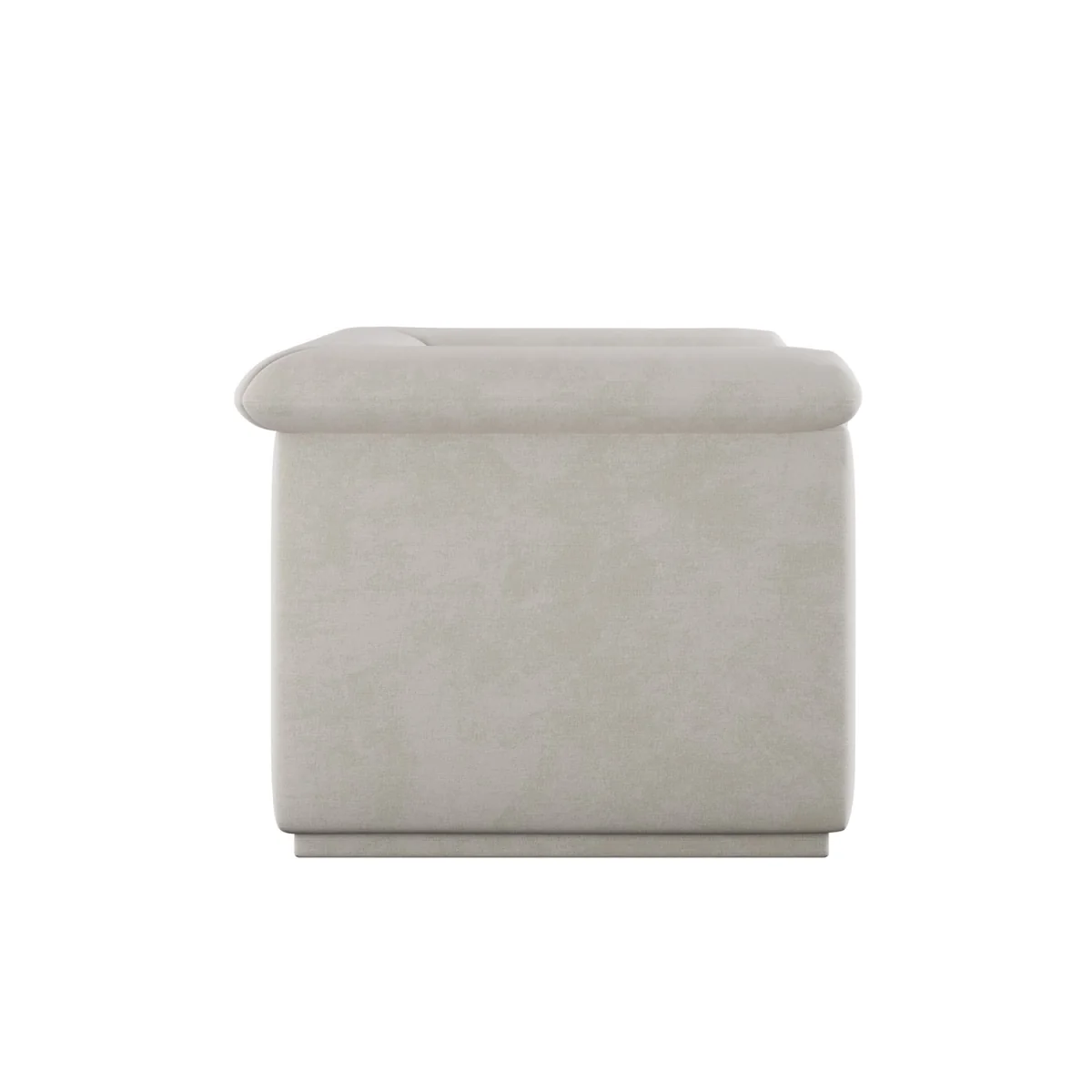 Cream Chenille Armchair - Caleb – image 5