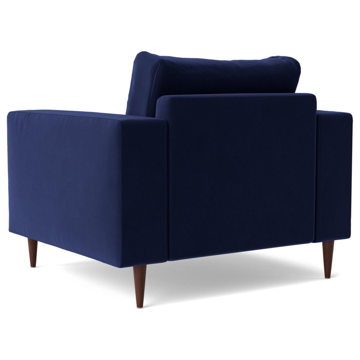 Swoon Evesham Velvet Armchair - Ink Blue – image 5