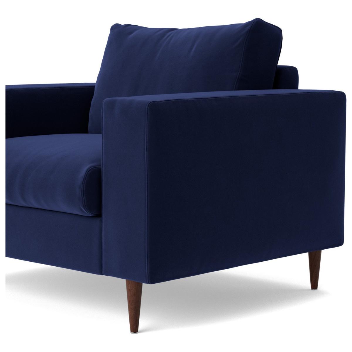 Swoon Evesham Velvet Armchair - Ink Blue – image 6