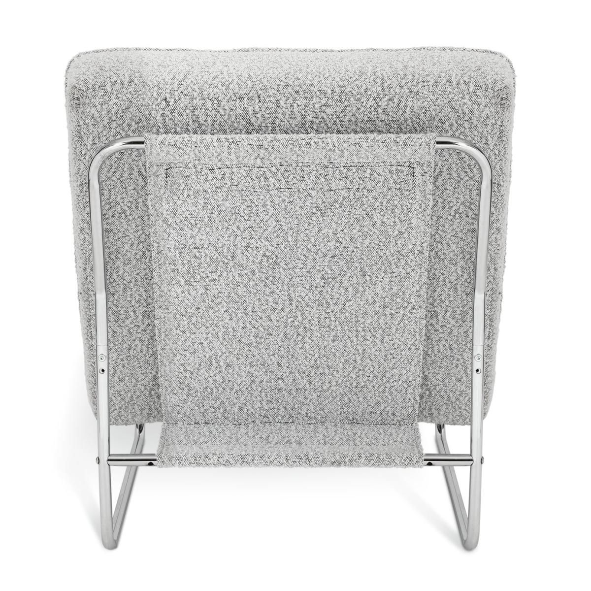 Habitat 60 Duomo Boucle Tubular Chair - Grey – image 5