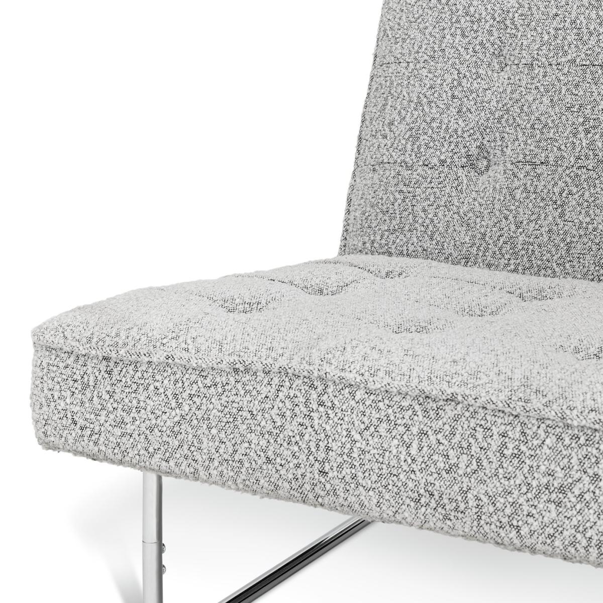 Habitat 60 Duomo Boucle Tubular Chair - Grey – image 8