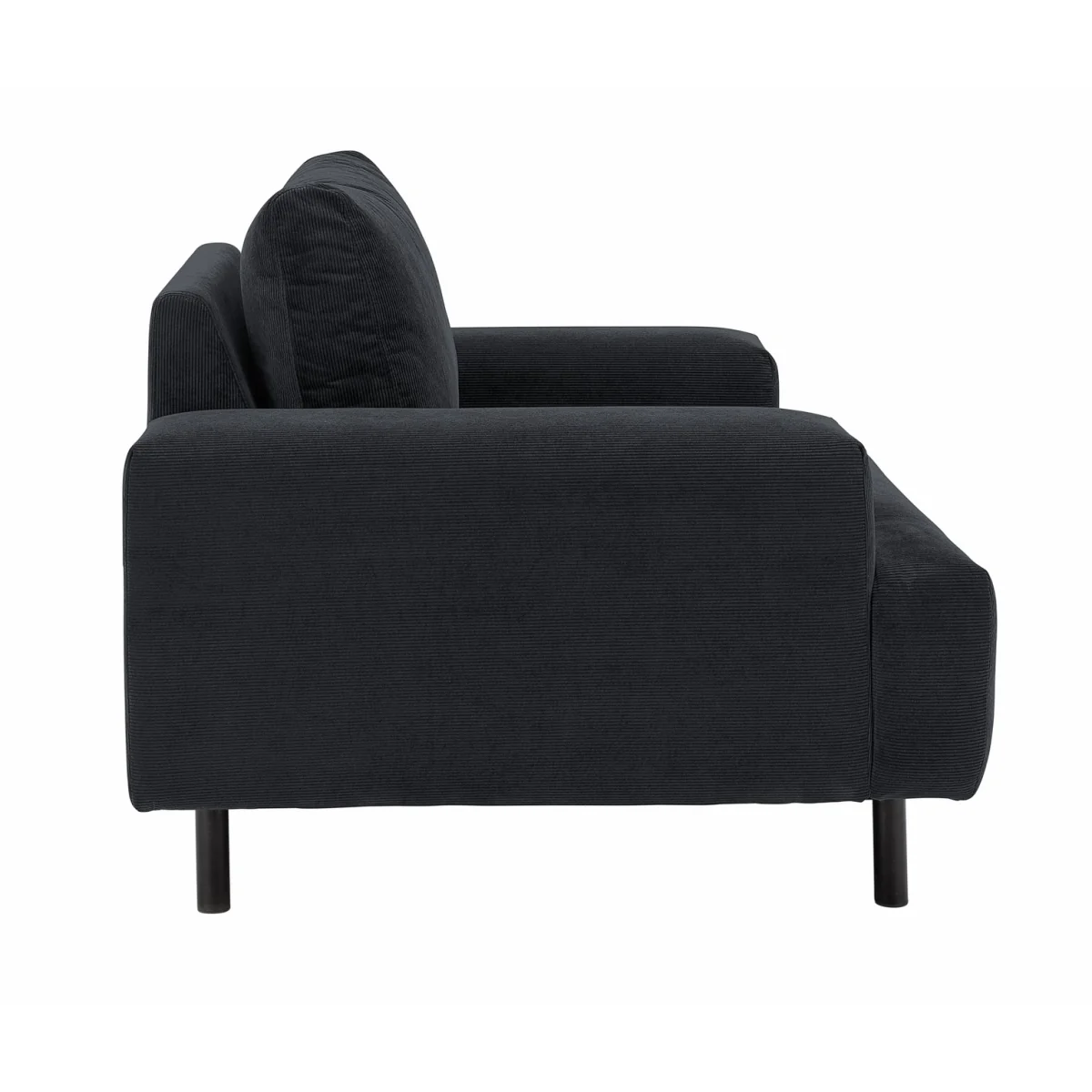 Habitat Julien Fabric Armchair - Charcoal – image 6