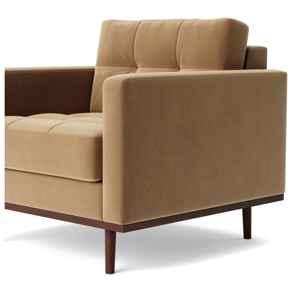 Swoon Berlin Velvet Armchair - Biscuit – image 6