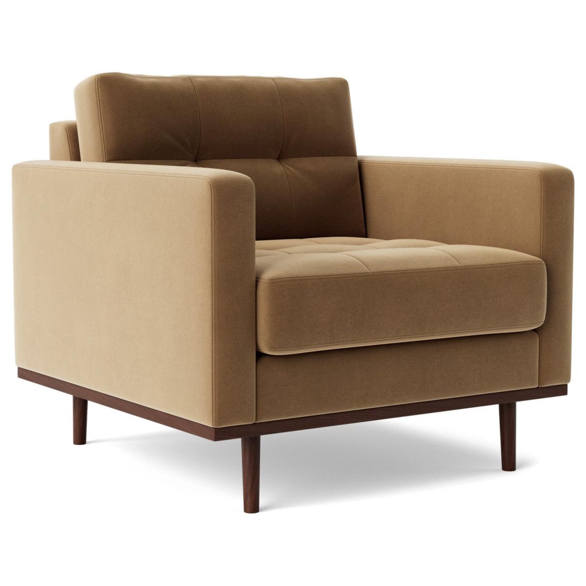 Swoon Berlin Velvet Armchair - Biscuit – image 7