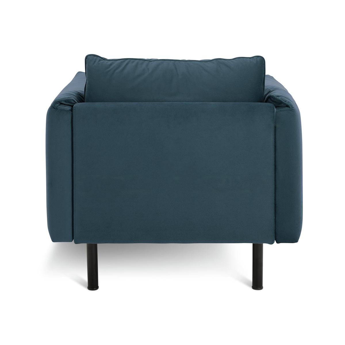 Habitat Bexley Fabric Cuddle Chair in a Box - Navy – image 4