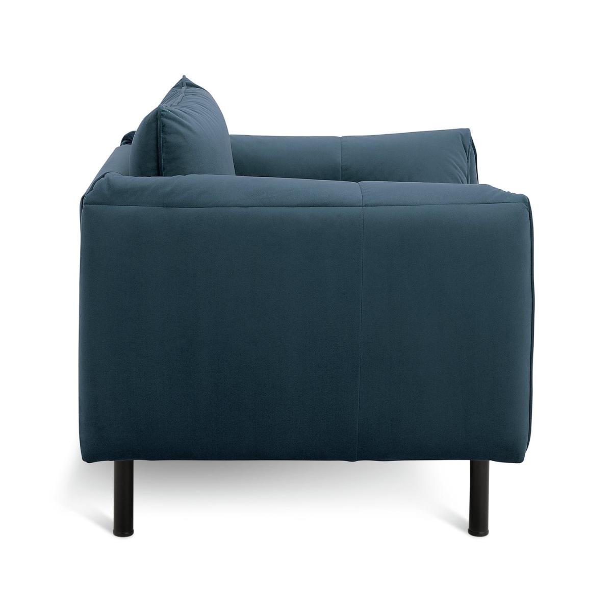 Habitat Bexley Fabric Cuddle Chair in a Box - Navy – image 5