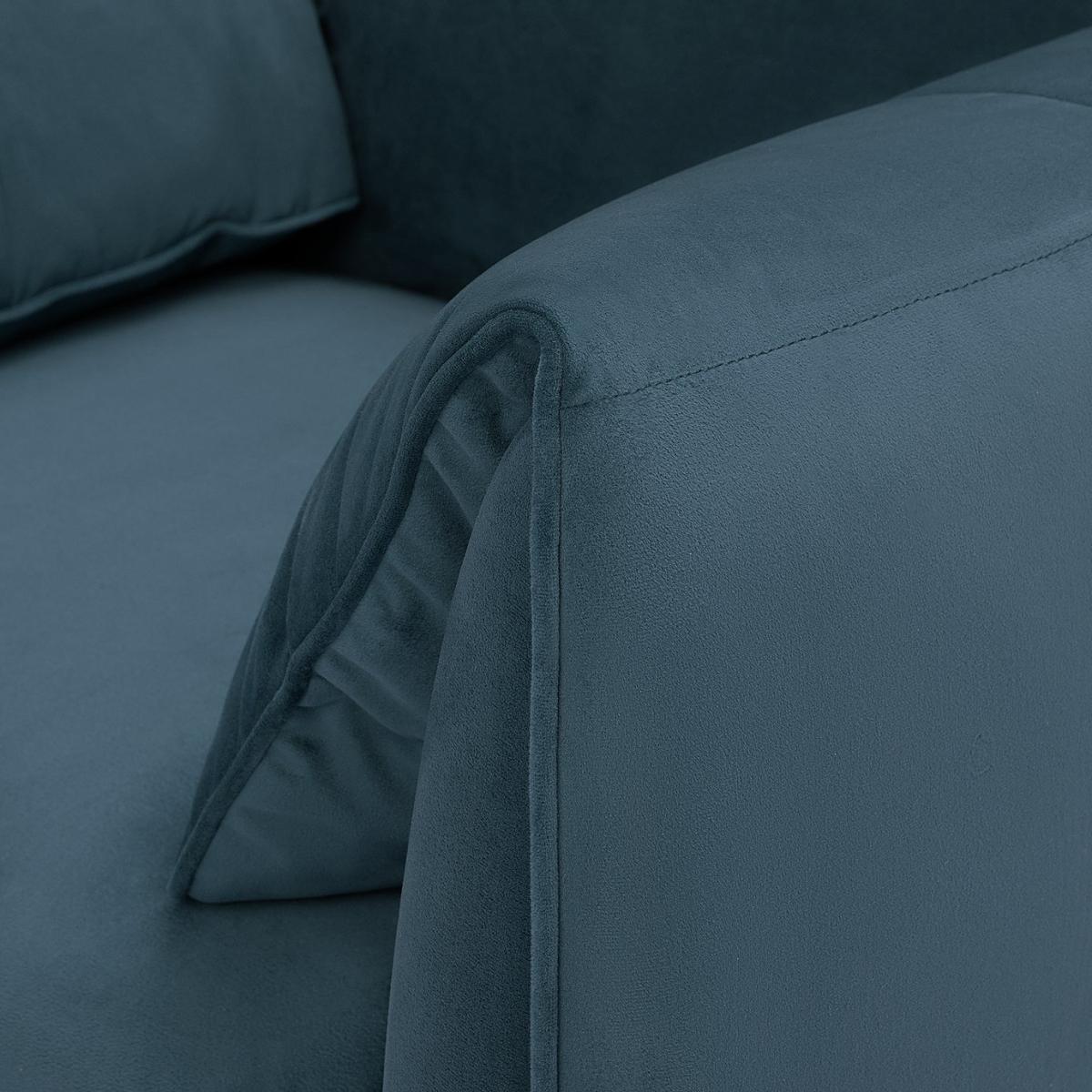 Habitat Bexley Fabric Cuddle Chair in a Box - Navy – image 6