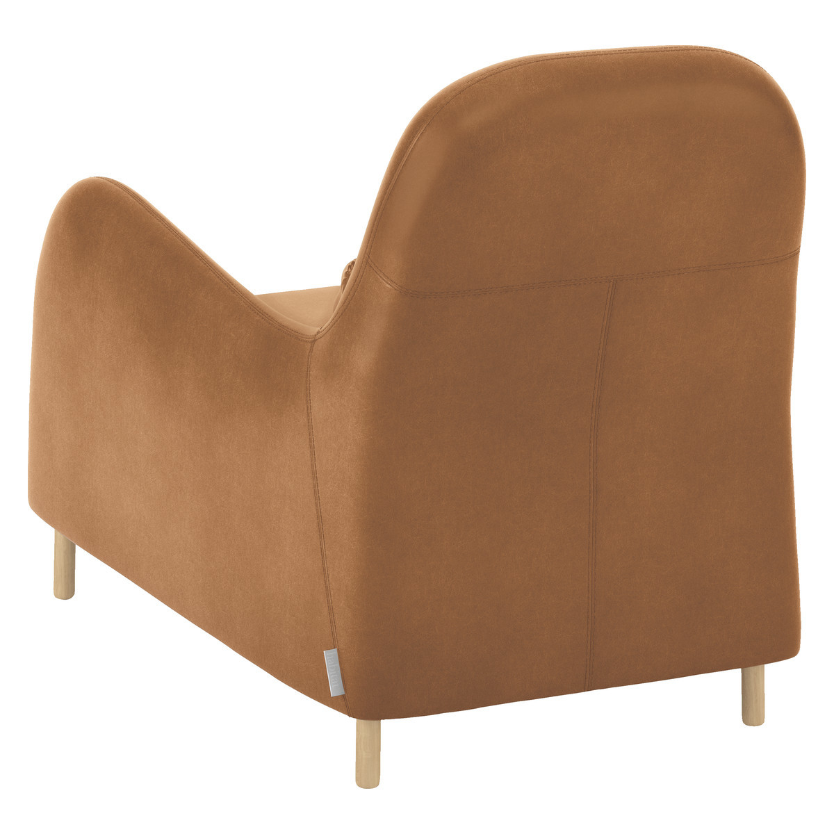 Smithfield Mid Tan Leather Armchair, Mid Tan – image 5
