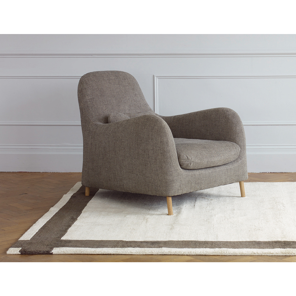 Smithfield Mid Tan Leather Armchair, Mid Tan – image 6