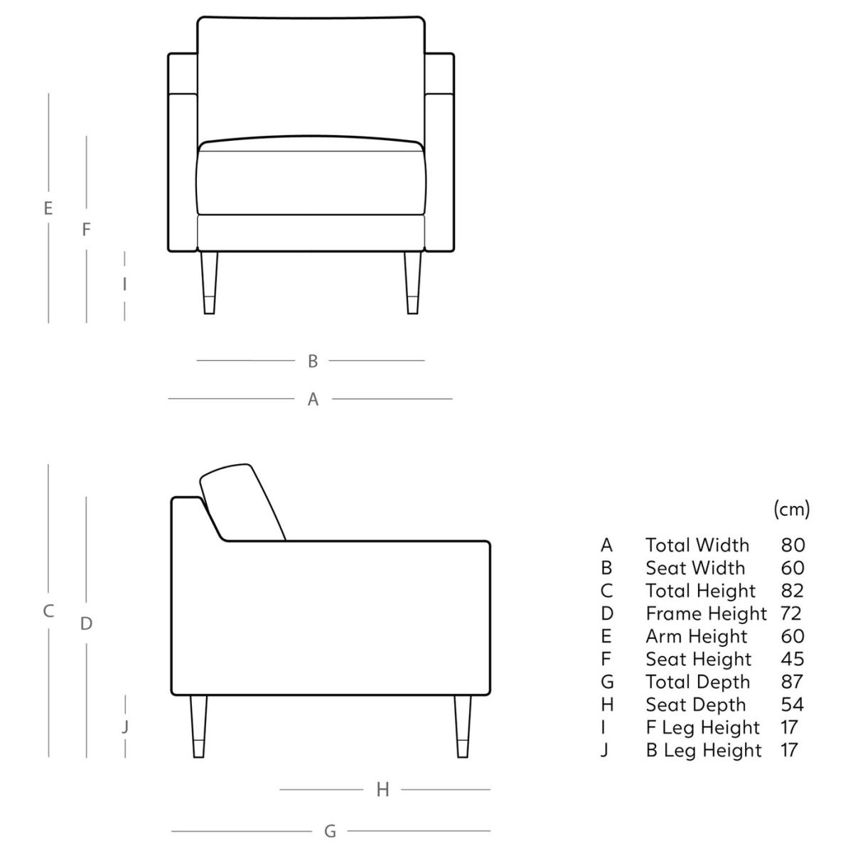 Swoon Rieti Velvet Armchair - Silver Grey – image 8