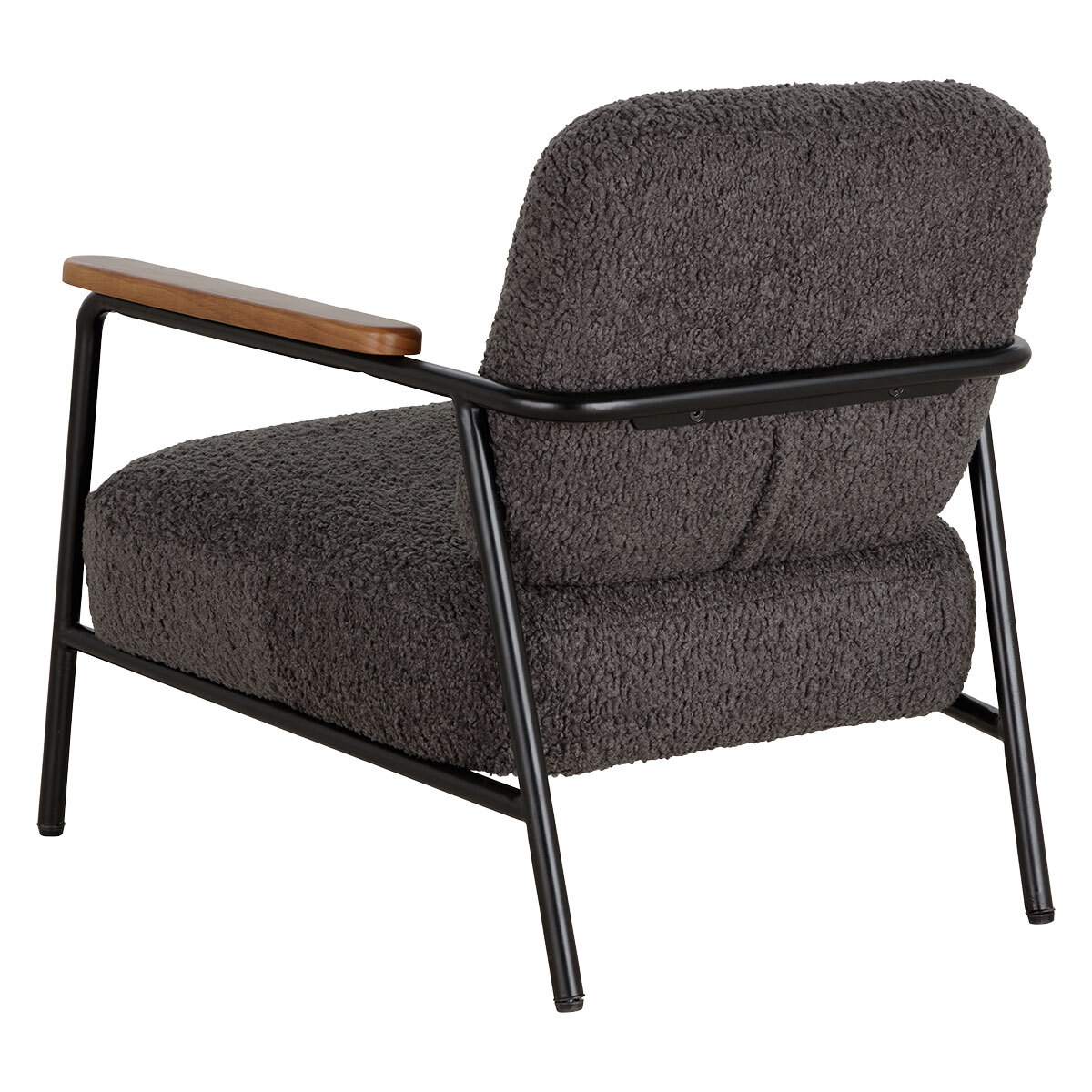 Cooper Charcoal Grey Boucle Armchair, Charcoal – image 5