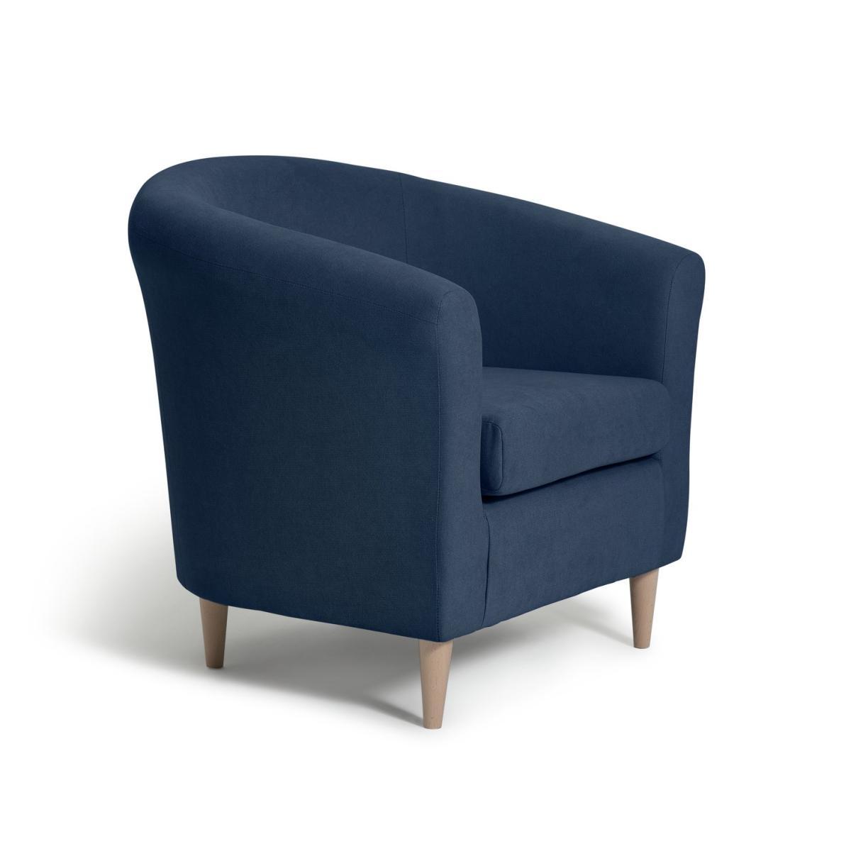Habitat Fabric Tub Chair - Navy – image 6