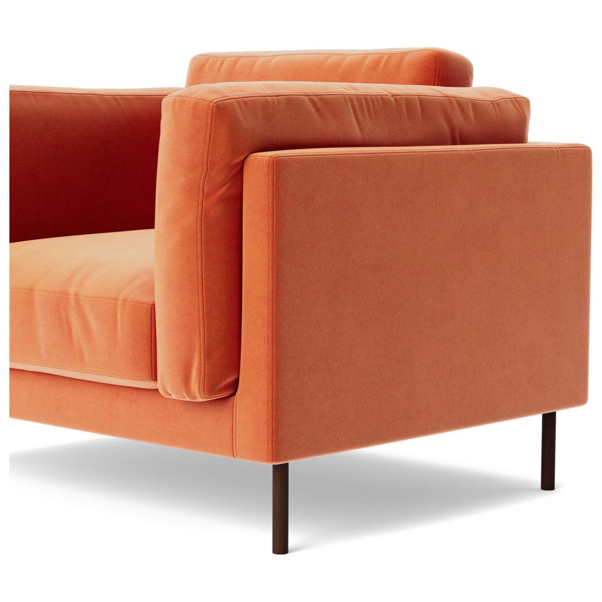 Swoon Munich Velvet Armchair - Burnt Orange – image 6