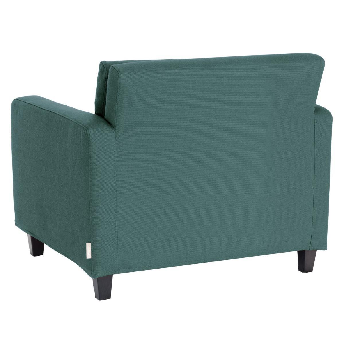 Habitat Chester Fabric Cuddle Chair - Teal – image 3