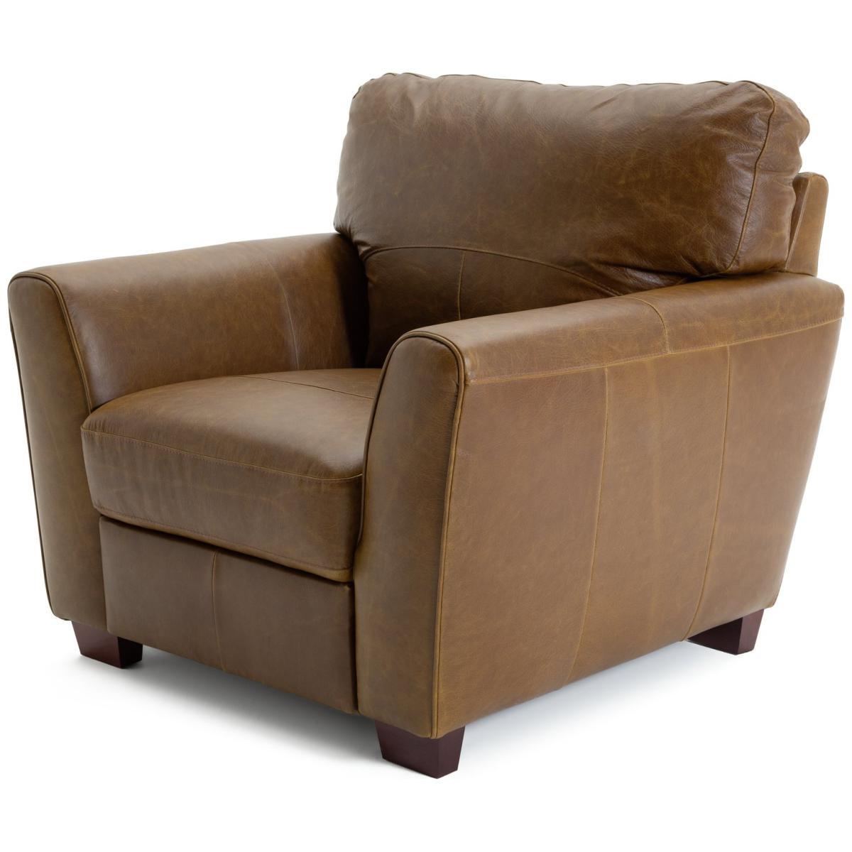 Habitat Milford Leather Chair - Tan – image 5