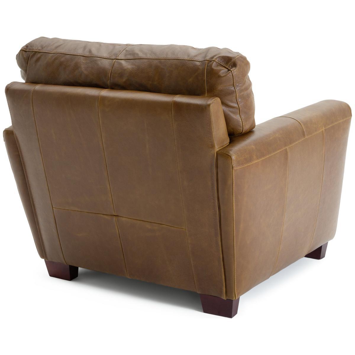 Habitat Milford Leather Chair - Tan – image 6