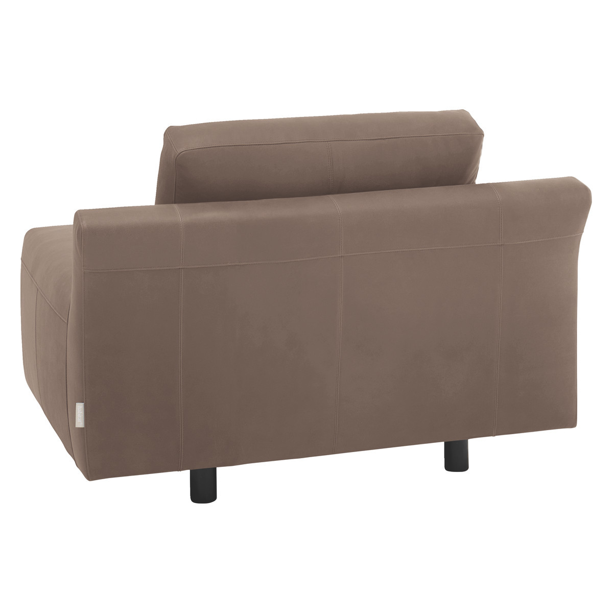 Hendricks Light Brown Luxury Leather Armchair, Brown – image 5