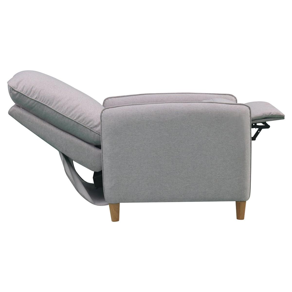 Habitat Tate Manual Pushback Recliner - Grey – image 7